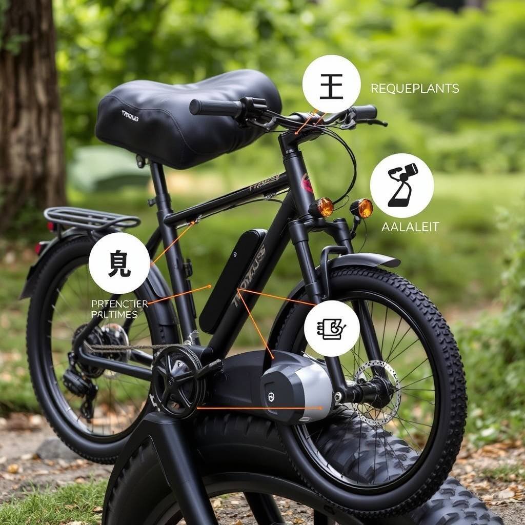 Features of TROXUS EBike