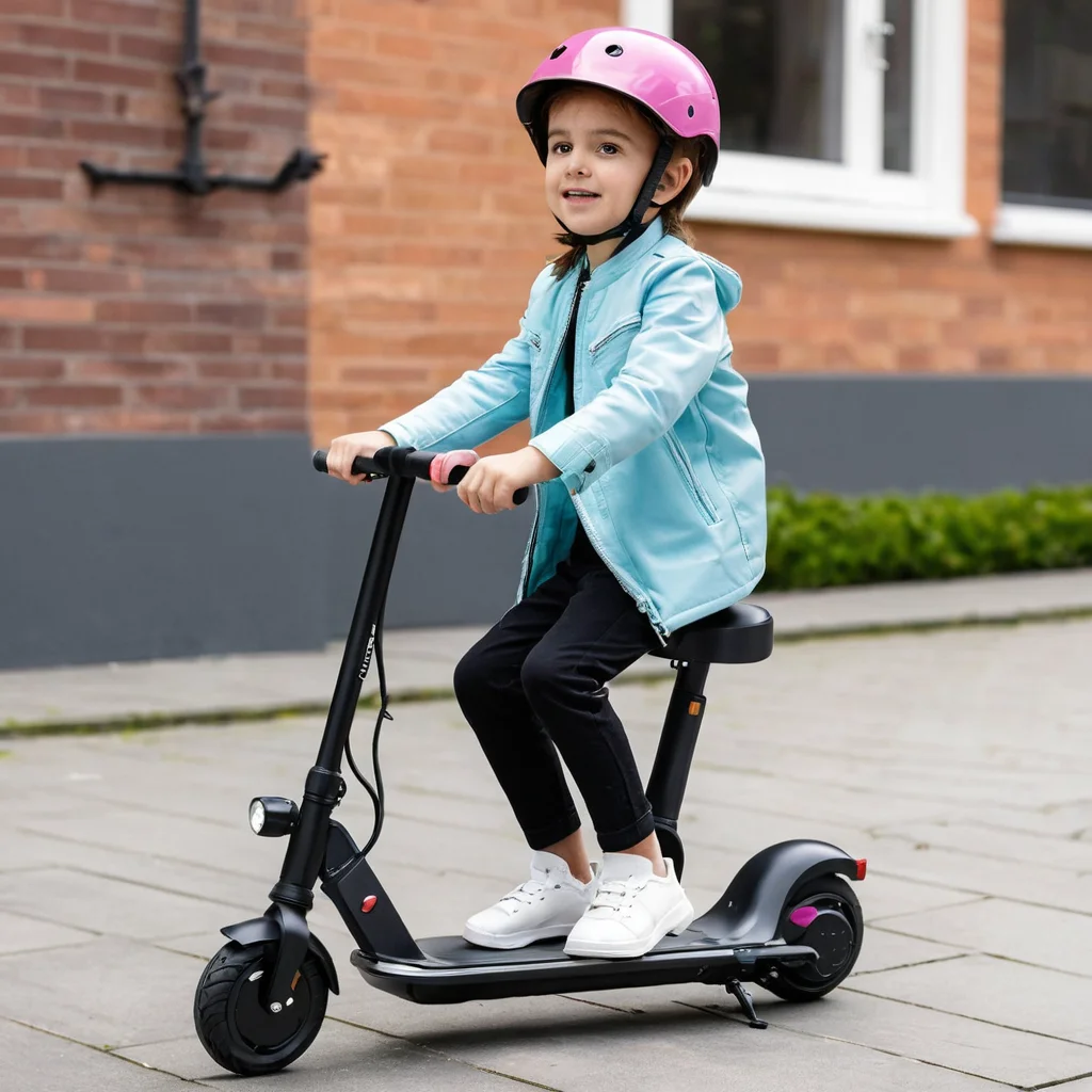 Kids Electric Scooter with Seat