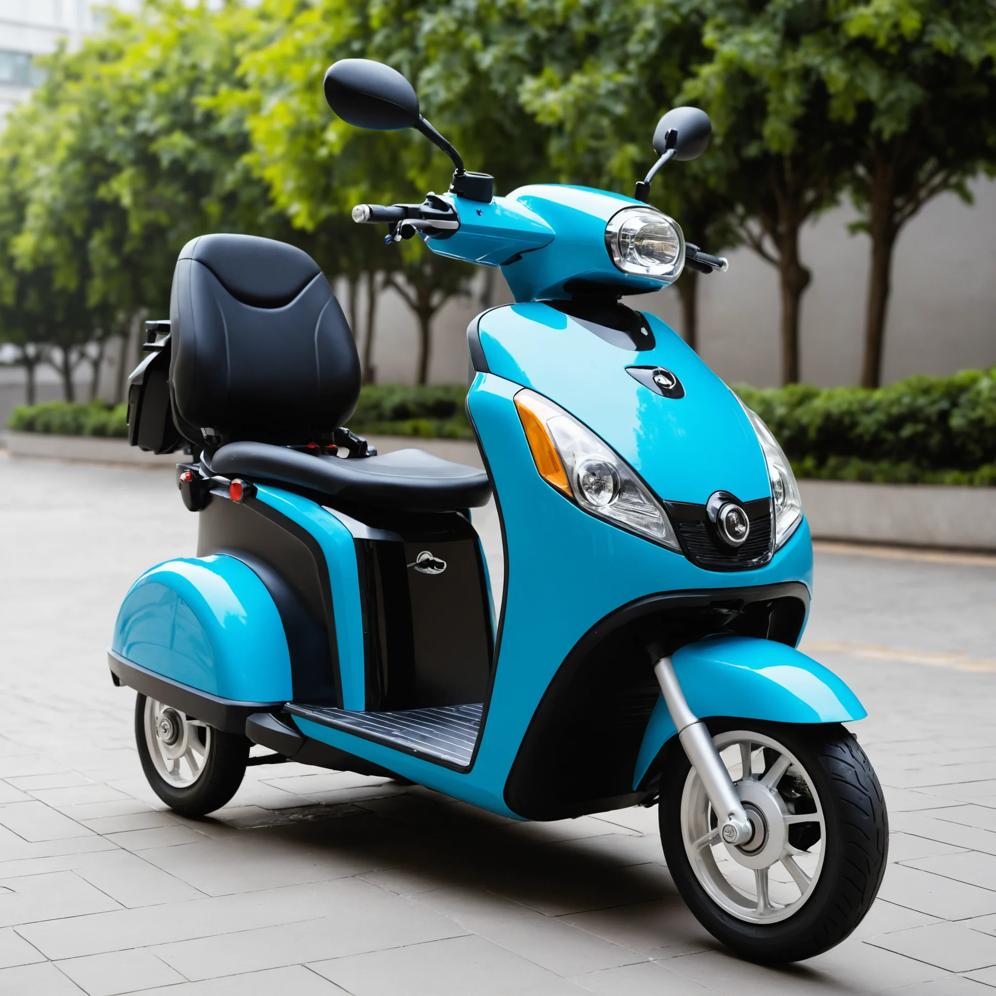 electric 3 wheel scooter car