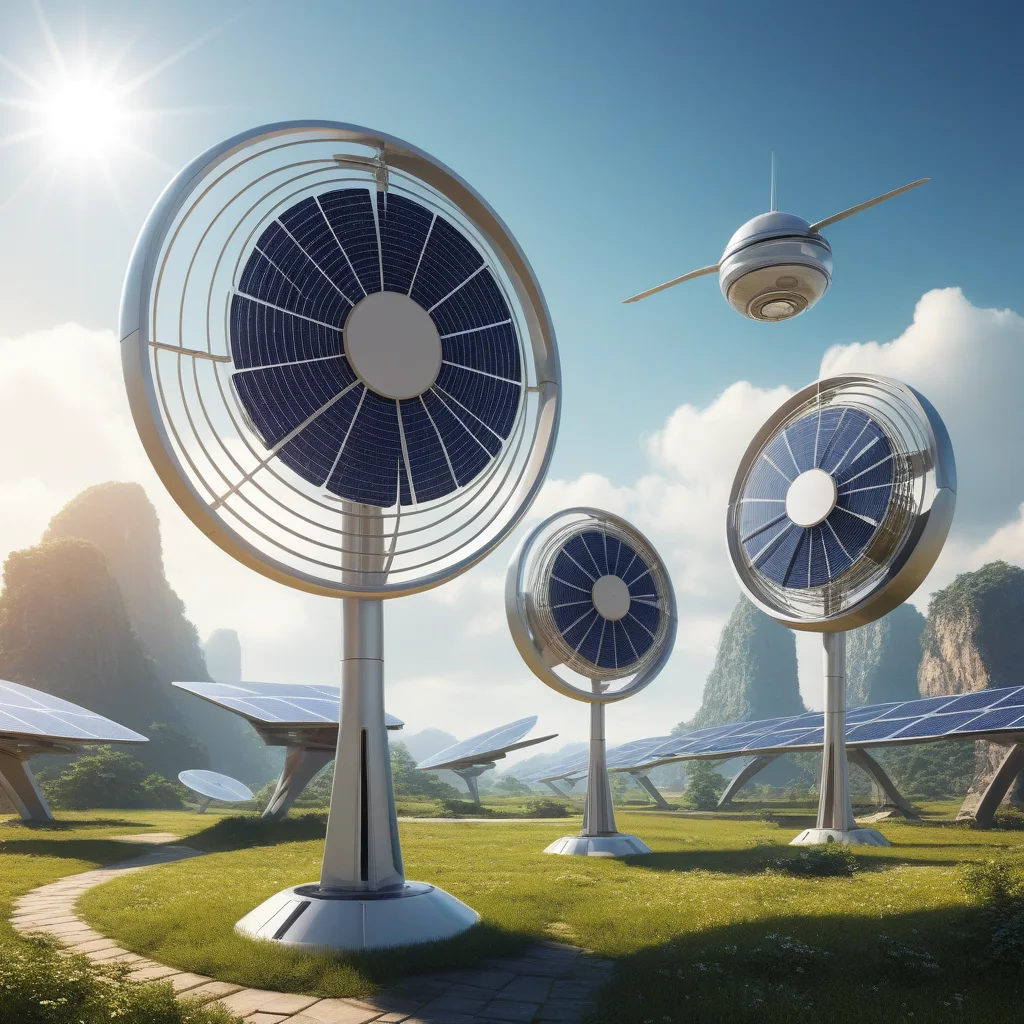 Solar Powered Fan