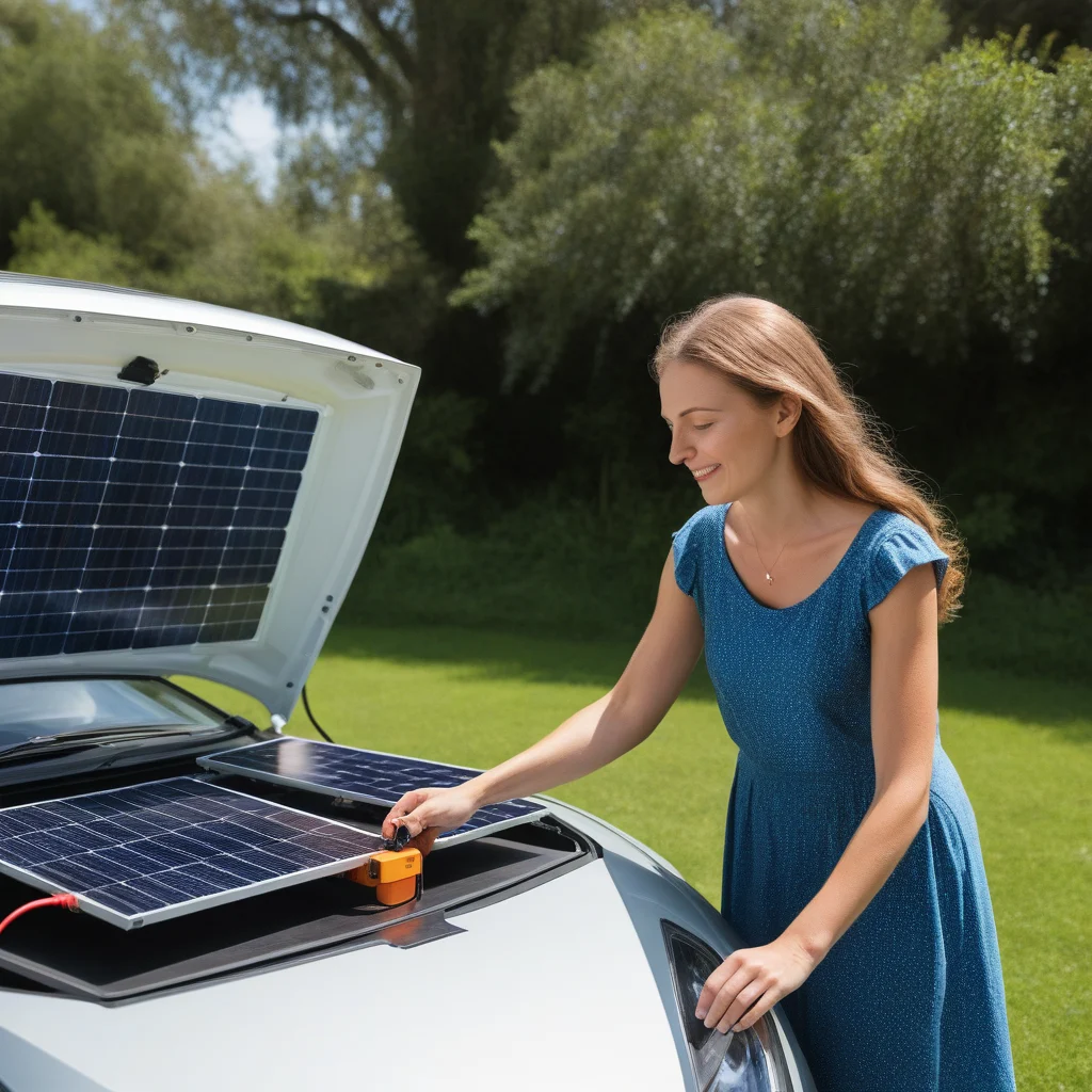 Solar Car Battery Charger