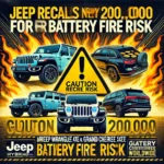 Jeep Recalls SUV's