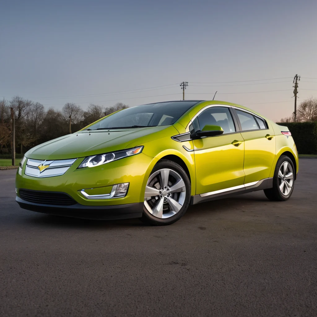 An image of a Chevrolet Volt, showcasing its sleek design and modern features, branded as Volt Auto.